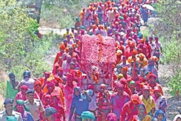 Thousands throng Cuncolim to seek blessings of Goddess Cuncolinkarin at Sotriyo festival