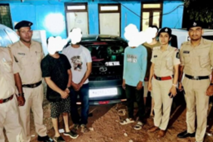 Three Tourists Arrested by Old Goa Police for Reckless Driving, Endangering Public Safety
