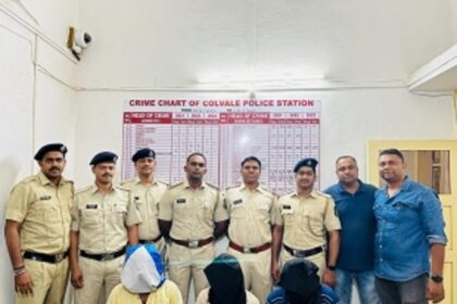 Three arrested for robbing an earth-moving machine at Madel