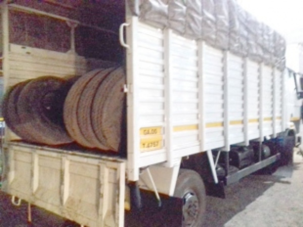 Three arrested in Usgao  for theft of bus tyres