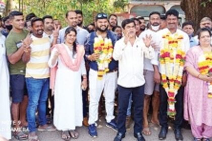 Three candidates sweep victory unopposed in Quepem municipal polls