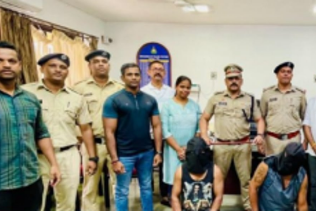 Three held for desecration of Shivaji Maharaj statue