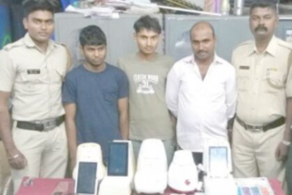 Three held in Margao; 26 mobiles recovered