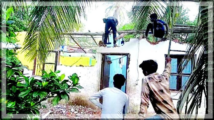 Three illegal structures demolished in Calangute following HC directives 1 Three illegal structures demolished
in Calangute following HC directives