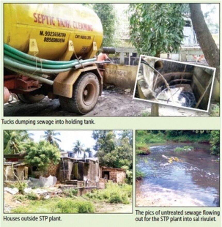 Three’s a toxic crowd in Margao’s Sewerage Treatment Plan