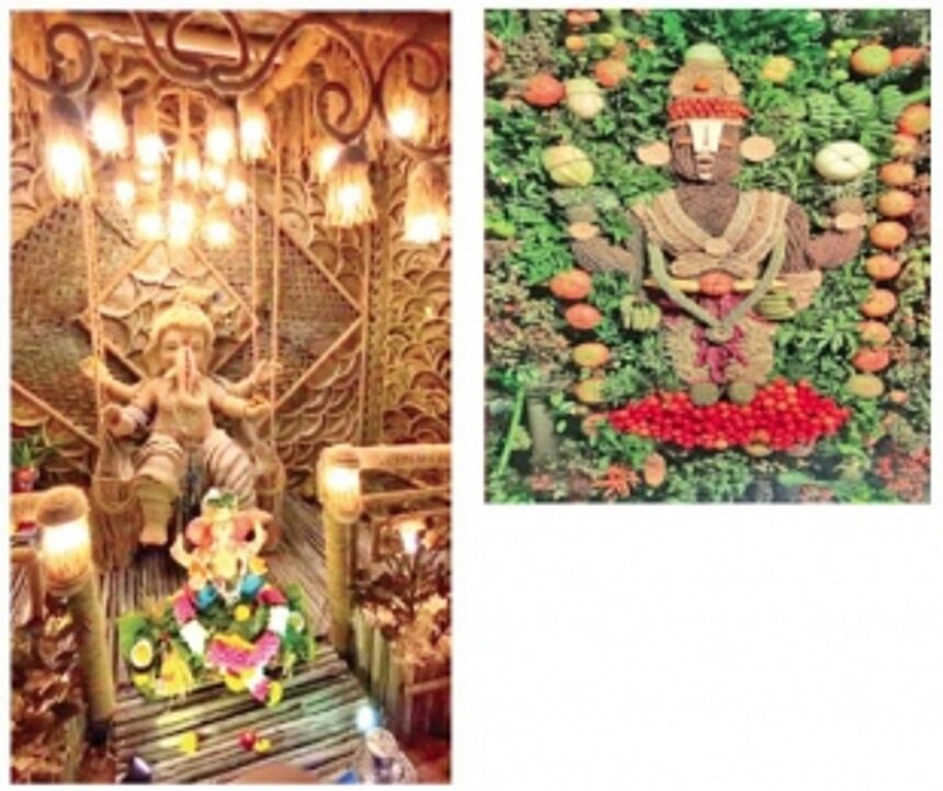 Through eco-friendly art, Ponda artists send out a clear message to protect environment