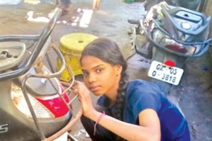 Through grease and grit, Soccoro’s teen mechanic Sandhya Harikant challenges gender stereotypes