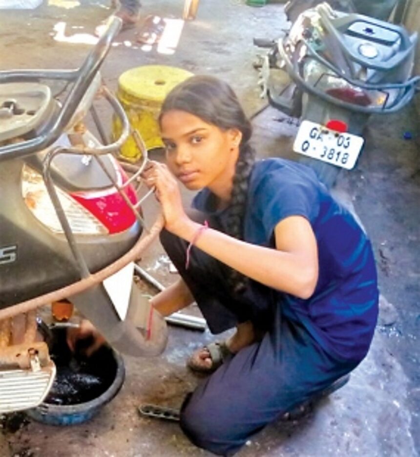 Through grease and grit, Soccoro’s teen mechanic Sandhya Harikant challenges gender stereotypes 1 Through grease and grit, Soccoro’s teen mechanic Sandhya Harikant challenges gender stereotypes