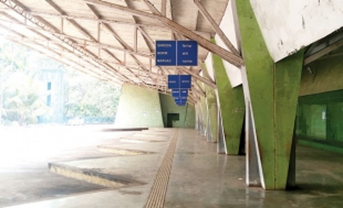 Thrown open 15 years ago, KTC’s Shiroda bus stand yet to attract private buses