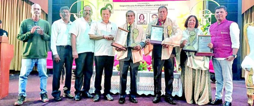 Tiatr awards: Sawaikar lauds tiatr’s role in social change, calls for youth mentorship