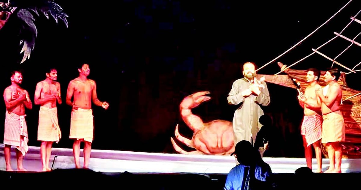 Tiatr stage lights up with multiple portrayals of Goencho Saib’s life