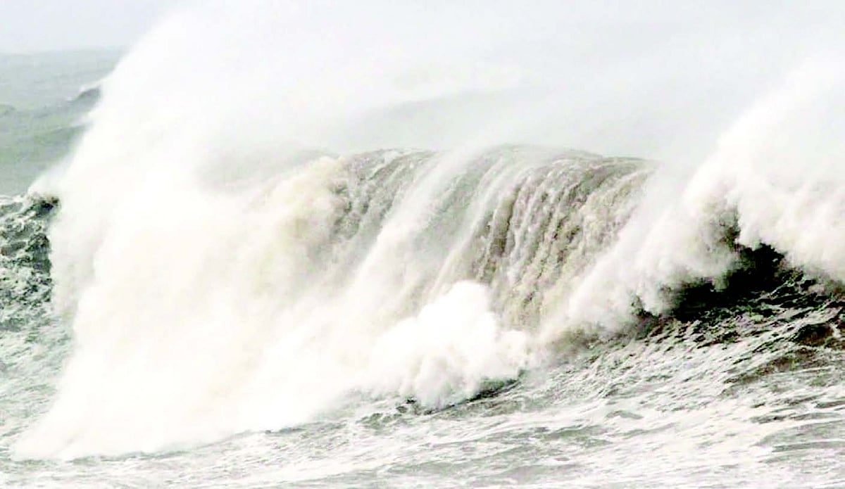 Tidal ocean surface wave height rises up to 13.5 m during cyclones in Indian waters: NIO