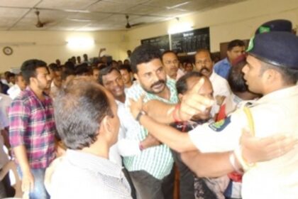 Tiff at Bethora nearly turns into fist blows