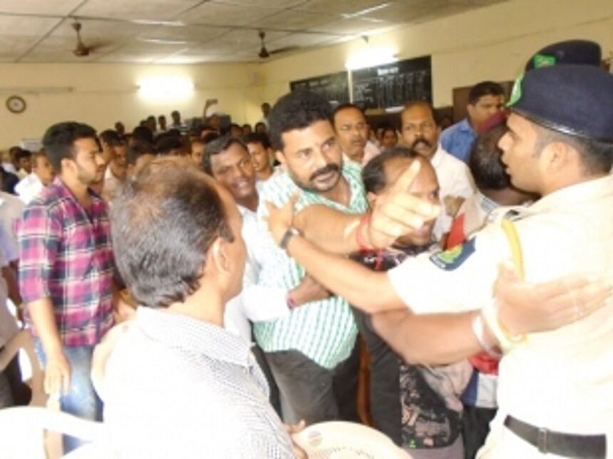 Tiff at Bethora nearly turns into fist blows