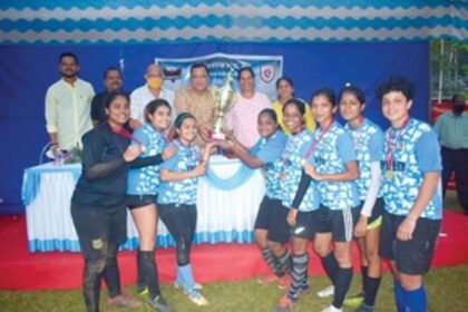 Tiger Roses win 5-a-side women’s football