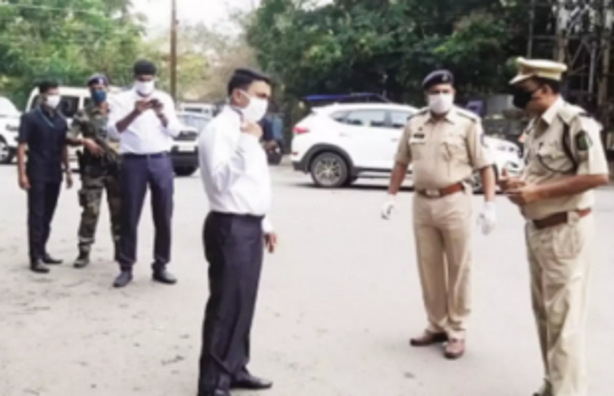 Tight security in place along VVIP route