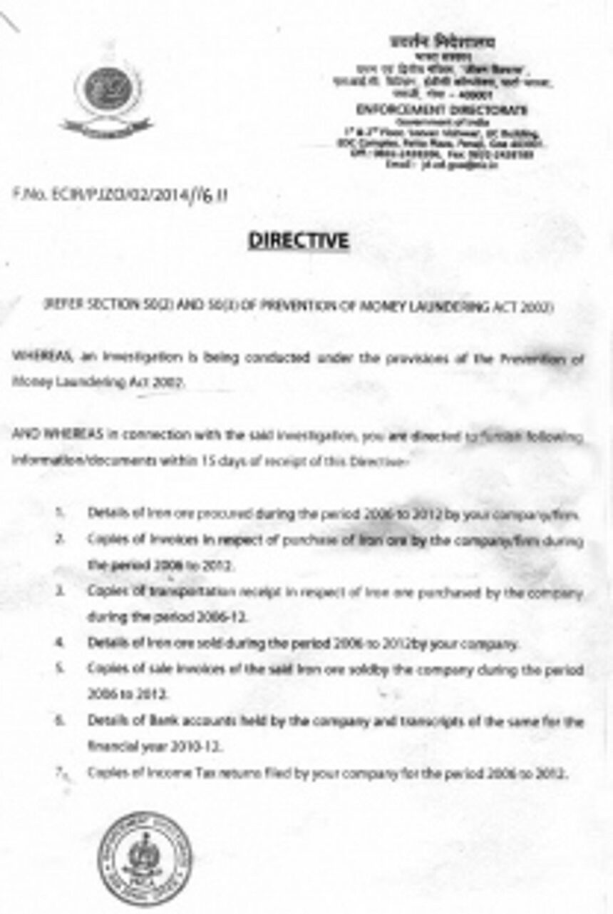 Timblo Pvt Ltd was under scanner of ED 1 Timblo Pvt Ltd was under scanner of ED