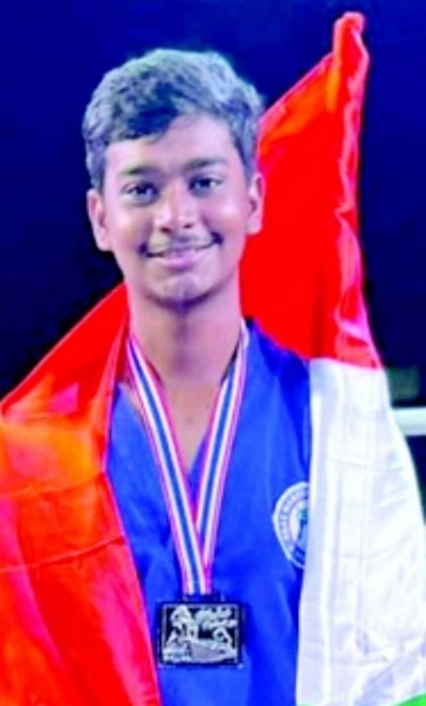 Tinku Kumar bags silver at Thai Martial Art Games 1 Tinku Kumar bags silver at Thai Martial Art Games