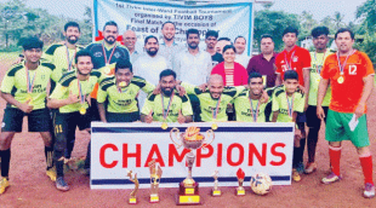 Tivim SC win shoot-out  to clinch inter-ward title