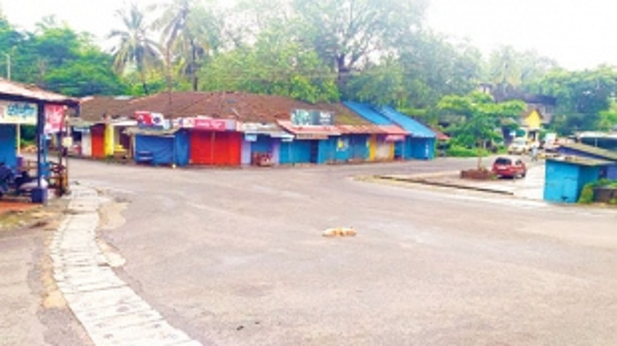 Total lockdown in Bardez, Pernem