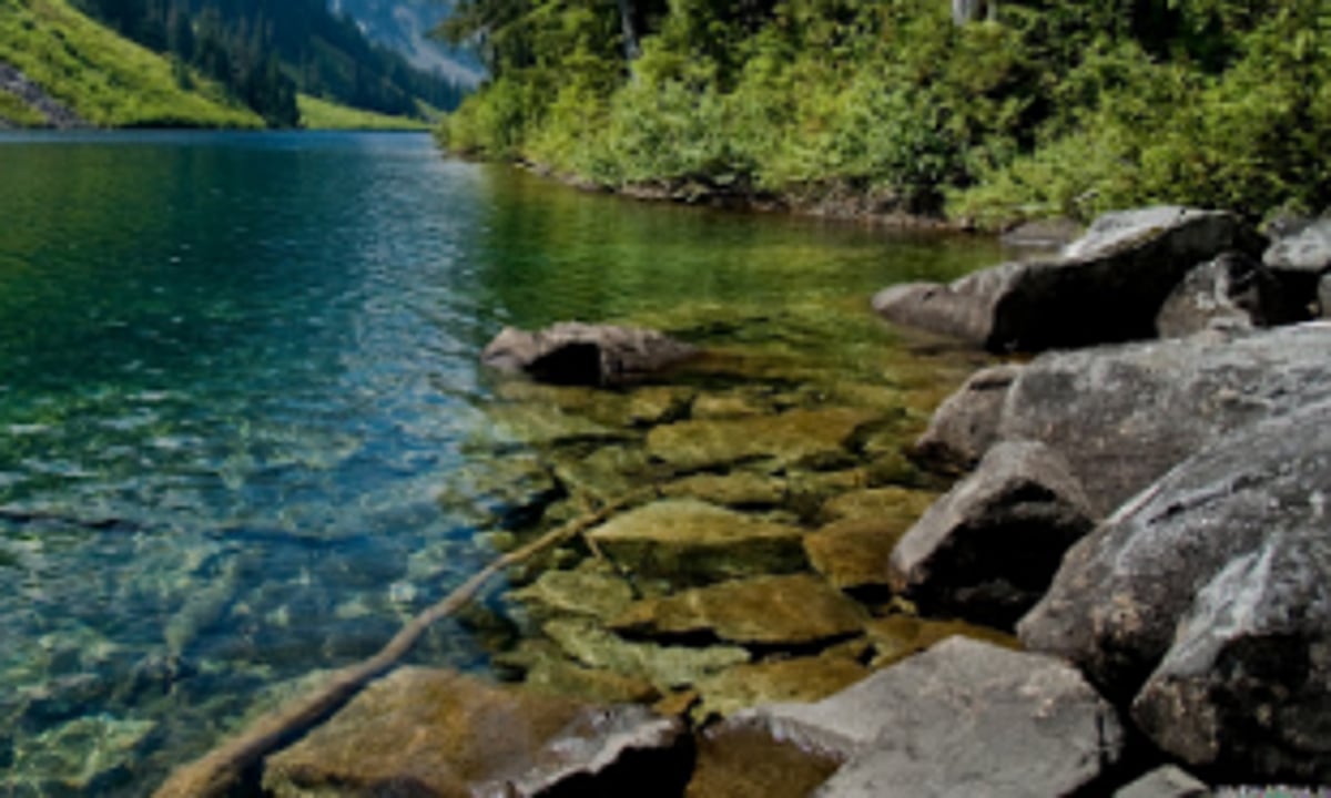 Touch and go moments across a river