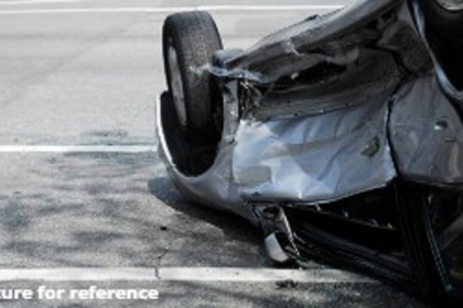 Tourist Injured as Car Overturns in Siolim, Goa While Trying to Avoid Cow