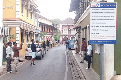 Tourists Disrupt Peace in Fontainhas: Drones, Litter, and Verbal Confrontations