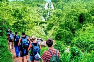 Tourists complain that they are not allowed to go trekking to Dudhsagar