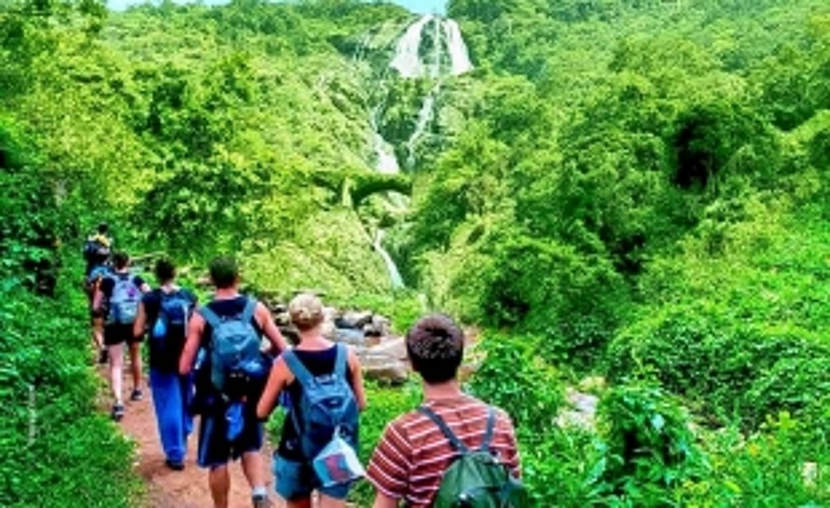 Tourists complain that they are not allowed to go trekking to Dudhsagar