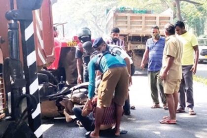 Tourists escape tree crash; Girl hit  by truck, sustains serious injuries