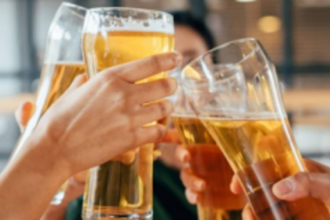 Tourists in Goa say cheers with beer, whisky