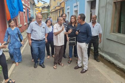 Tourists visiting St. Tome, St Sebastian, Fontainhas lack discipline