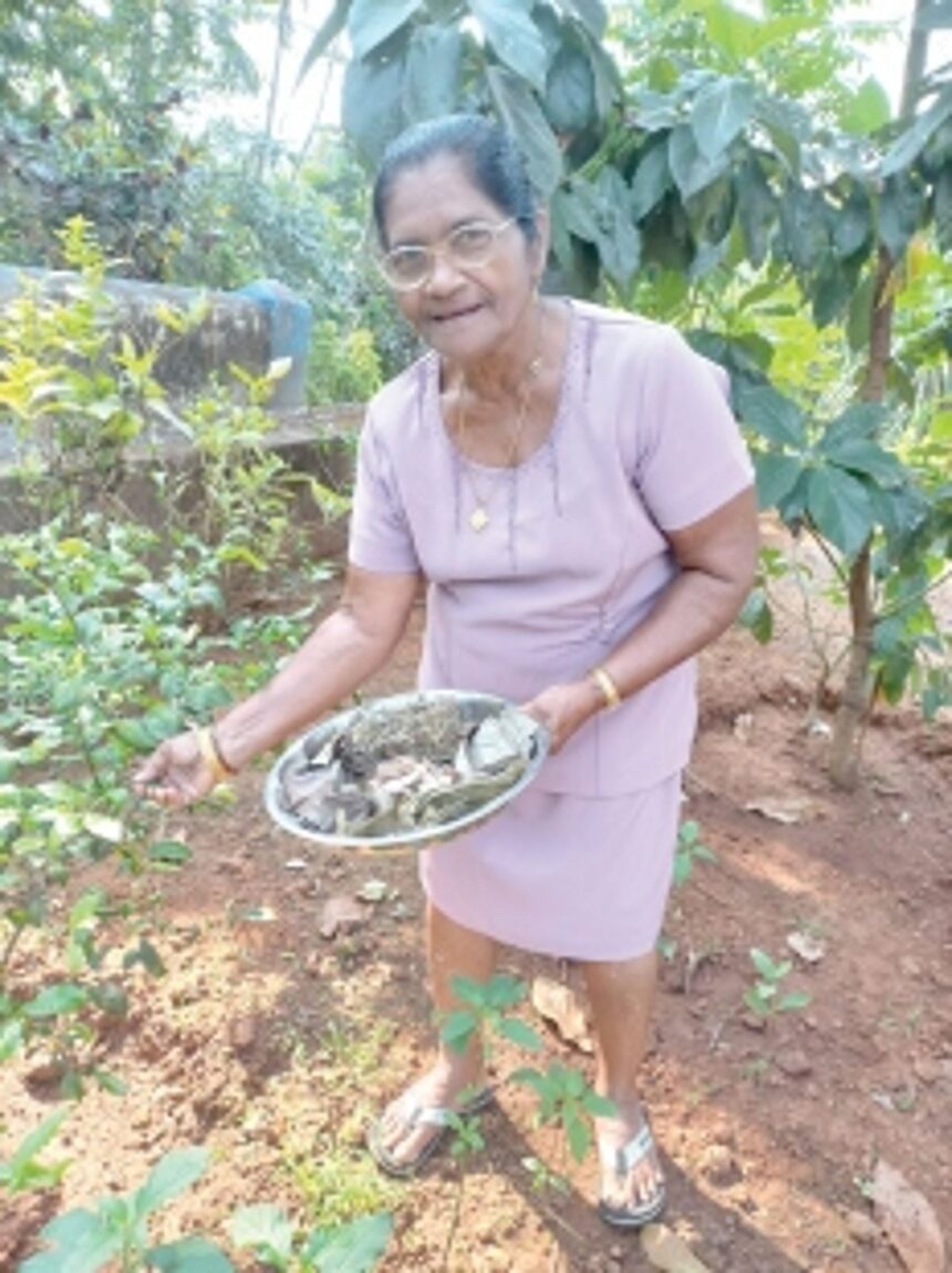 Traditional healer Romaldina cures and comforts patients with a host of natural remedies