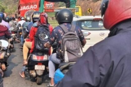 Traffic Chaos Grips Kadamba Bypass as Smart City Work Spurs Road Closure