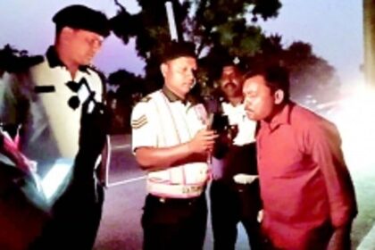 Traffic Police launches year-end drive against violators; speed radars  and alcometers deployed