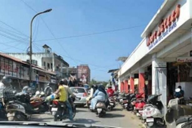 Traffic chaos plagues Margao market amidst festive shopping frenzy