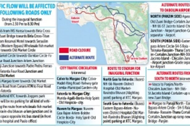 Traffic guidelines issued for National Games kick-off