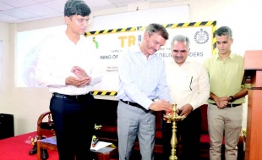 Traffic police-DoT launch TRUST  project for food, grocery delivery riders