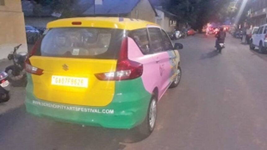 Traffic police detain modified vehicles of Serendipity Arts Festival