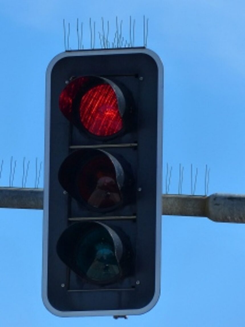 Traffic signal at Porvorim church junction down 1 Traffic signal at Porvorim church junction down