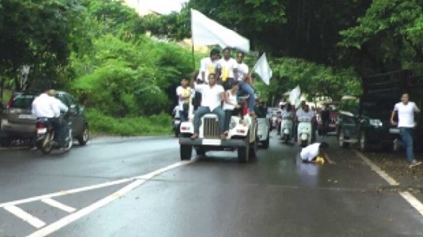 Traffic violations amidst victory