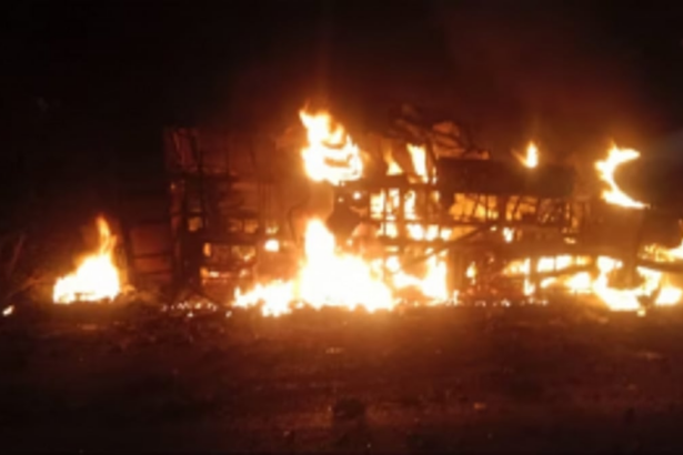 Tragic Bus-Dumper Truck Collision Claims 12 Lives, Leaves 14 Severely Injured in Guna, MP