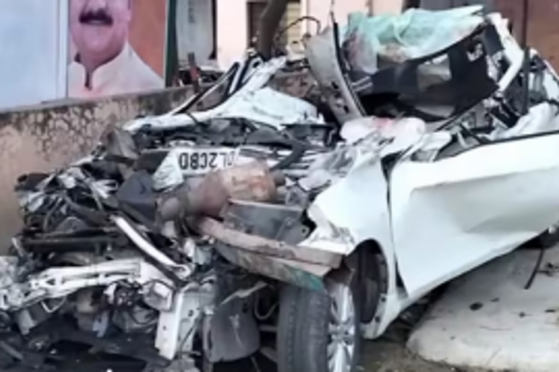 Tragic Collision in Muzaffarnagar Claims Six Lives as Car Collides with 22-Wheeler Truck on National Highway-58