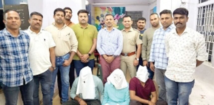 Trio wanted in Gujarat dacoity  case nabbed by Calangute police