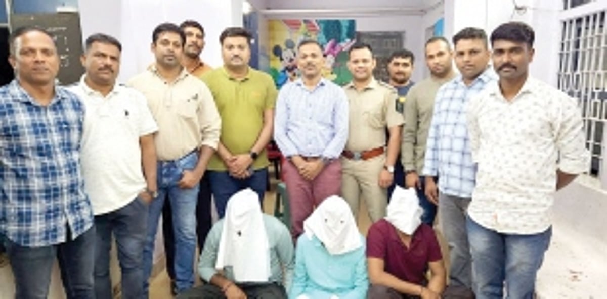 Trio wanted in Gujarat dacoity  case nabbed by Calangute police