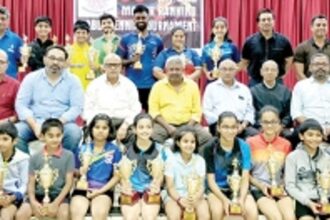 Trisha, Anshuman win double; Sanmay, Mallika triumph
