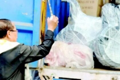 Truck loaded with relief material dispatched to Manipur