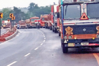 Truck parking turns Ponda bypasses accident-prone