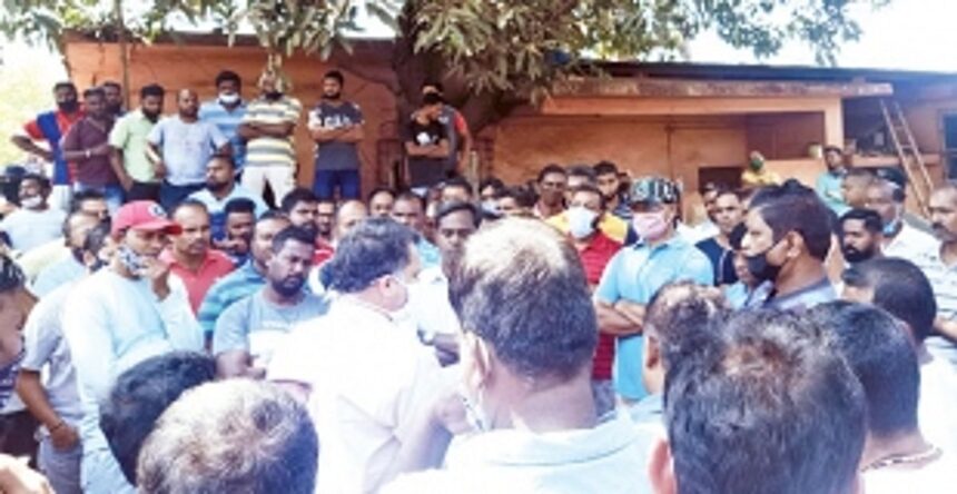 Truckers protest change in timings, schedule for weighing empty trucks at Kapshe