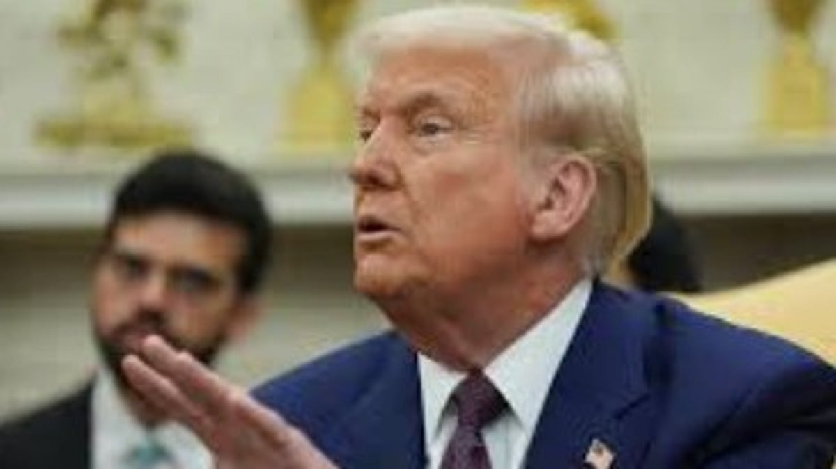 Trump Reacts to Market Decline, Sticks to Tariff Plans, and Blames Previous Administration